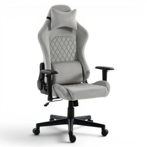 Fotel Gamingowy Delagear G 505 Szary Materiałowy