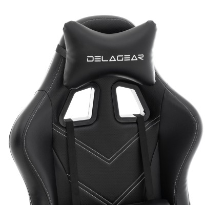 Fotel Gamingowy DELAGEAR G 606 Czarny