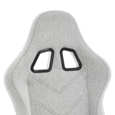 Fotel Gamingowy DELAGEAR G 606 Szary Materiałowy