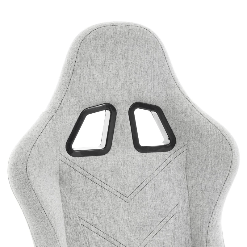 Fotel Gamingowy DELAGEAR G 606 Szary Materiałowy