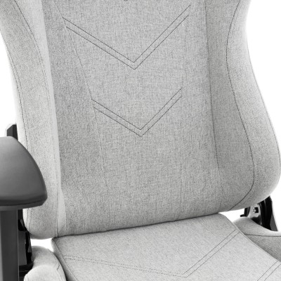 Fotel Gamingowy DELAGEAR G 606 Szary Materiałowy