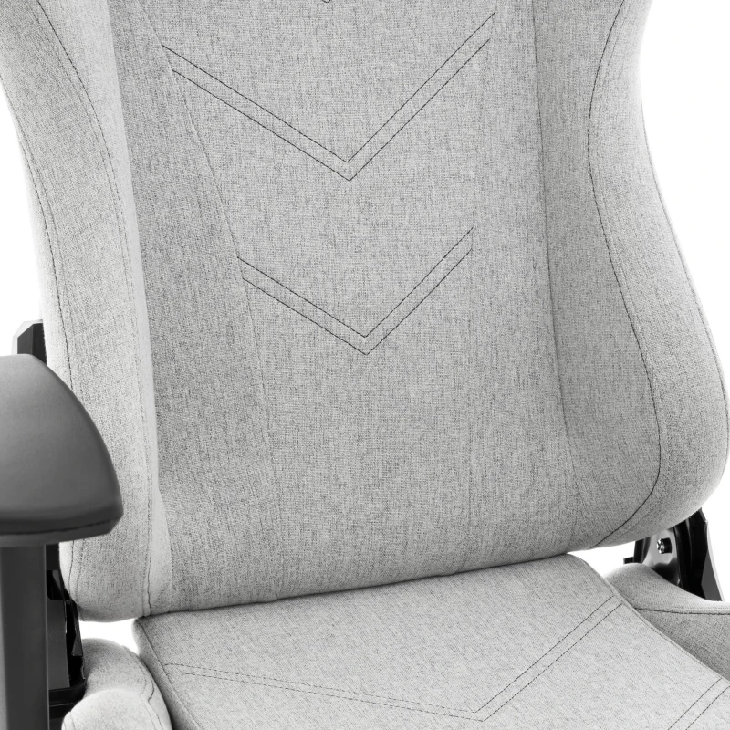 Fotel Gamingowy DELAGEAR G 606 Szary Materiałowy