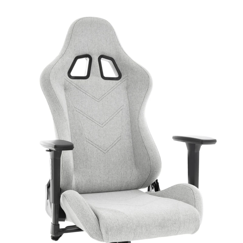 Fotel Gamingowy DELAGEAR G 606 Szary Materiałowy