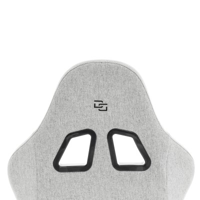 Fotel Gamingowy DELAGEAR G 606 Szary Materiałowy