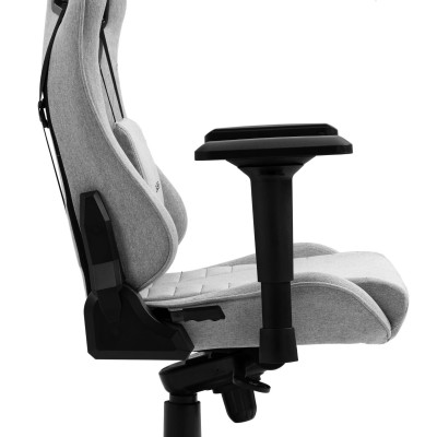 Fotel Gamingowy DELAGEAR G 808 Szary Materiałowy