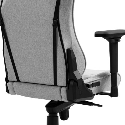 Fotel Gamingowy DELAGEAR G 808 Szary Materiałowy