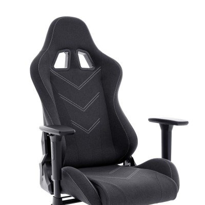 Fotel Gamingowy DELAGEAR G 606 Czarny Materiałowy