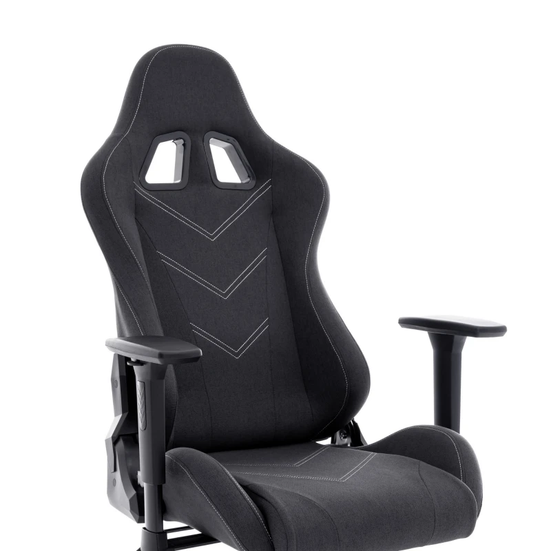 Fotel Gamingowy DELAGEAR G 606 Czarny Materiałowy