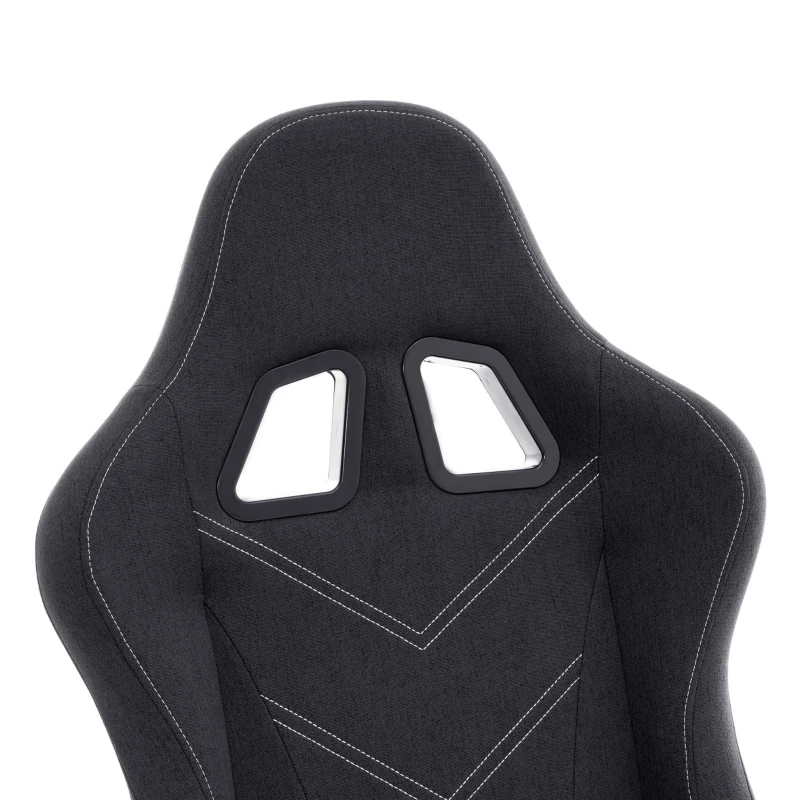 Fotel Gamingowy DELAGEAR G 606 Czarny Materiałowy