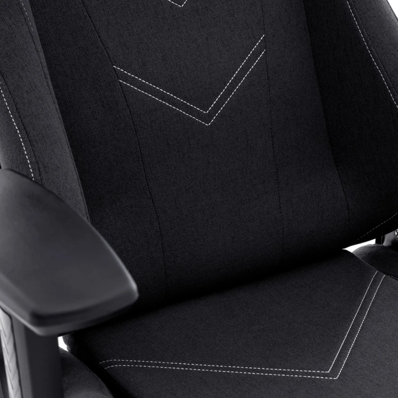 Fotel Gamingowy DELAGEAR G 606 Czarny Materiałowy