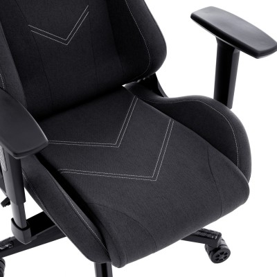 Fotel Gamingowy DELAGEAR G 606 Czarny Materiałowy
