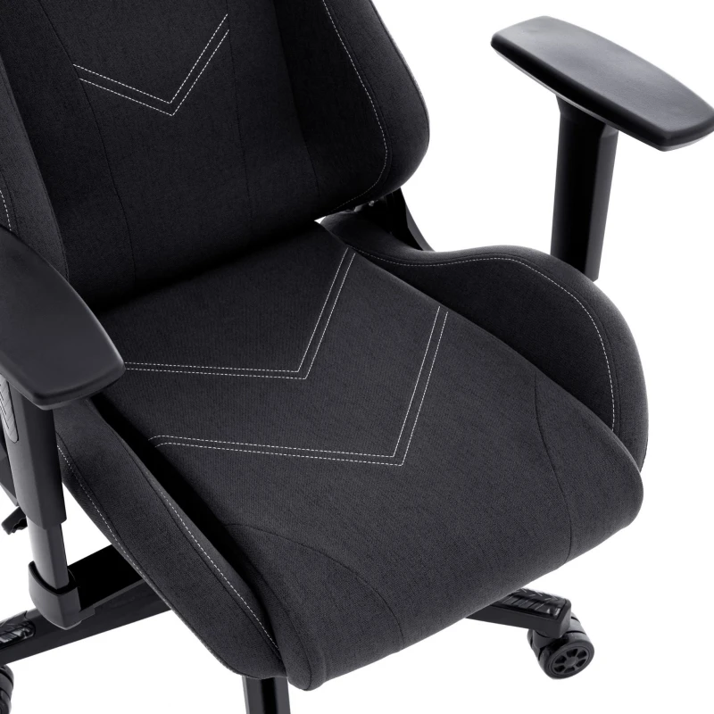 Fotel Gamingowy DELAGEAR G 606 Czarny Materiałowy