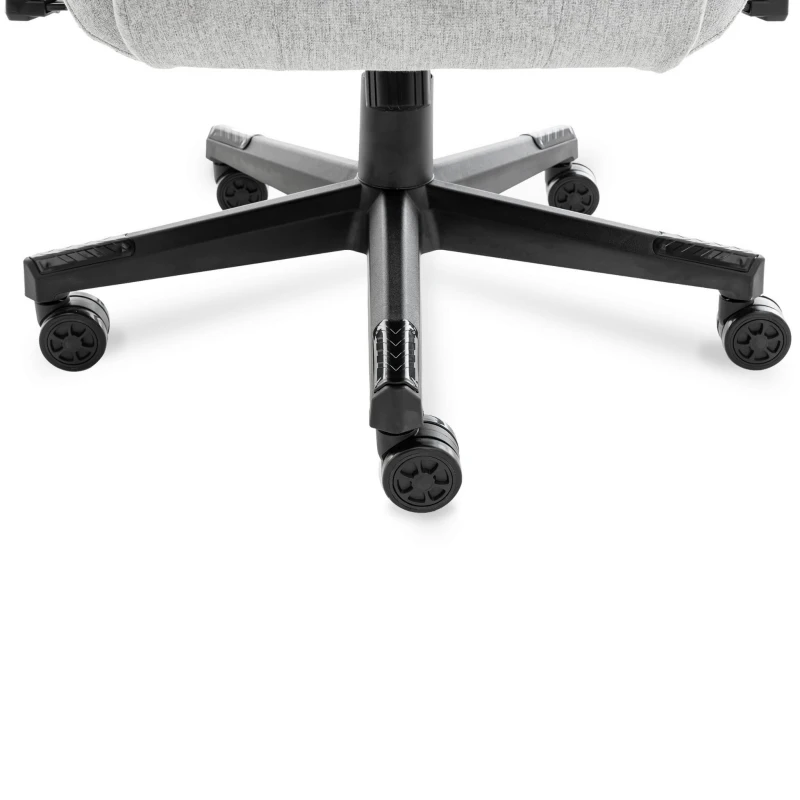 Fotel Gamingowy DELAGEAR G 606 Szary Materiałowy