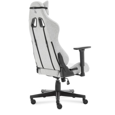 Fotel Gamingowy DELAGEAR G 606 Szary Materiałowy