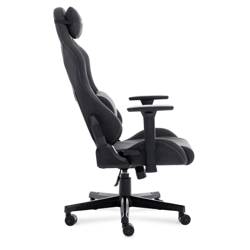Fotel Gamingowy DELAGEAR G 606 Czarny Materiałowy