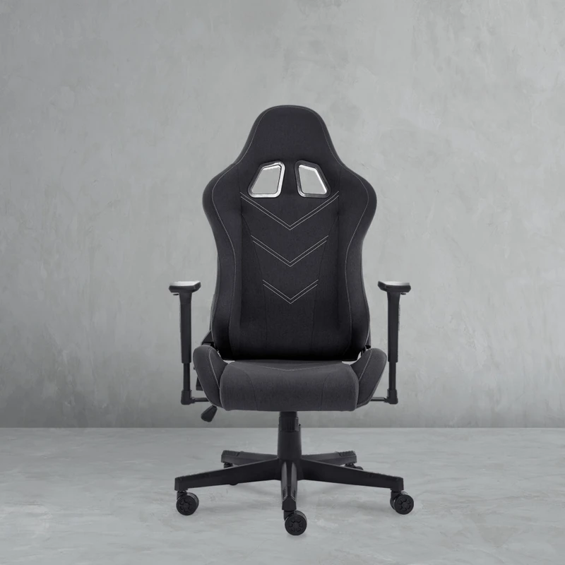 Fotel Gamingowy DELAGEAR G 606 Czarny Materiałowy