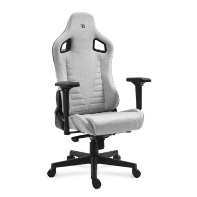 Fotel Gamingowy DELAGEAR G 808 Szary Materiałowy