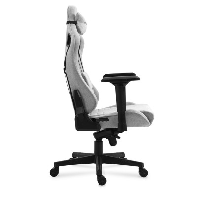 Fotel Gamingowy DELAGEAR G 808 Szary Materiałowy