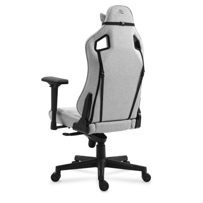 Fotel Gamingowy DELAGEAR G 808 Szary Materiałowy