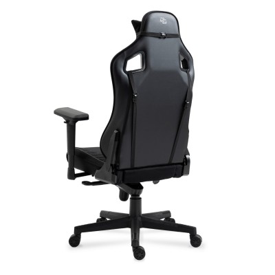 Fotel Gamingowy DELAGEAR G 808 Czarny Materiałowy