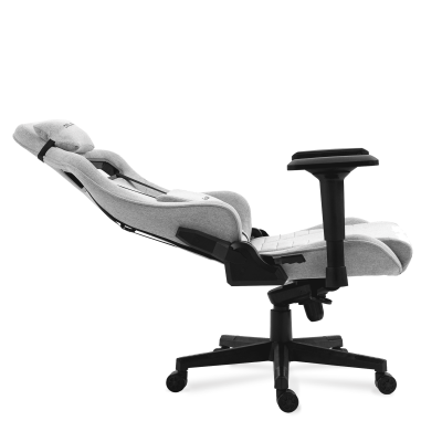 Fotel Gamingowy DELAGEAR G 808 Szary Materiałowy