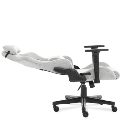Fotel Gamingowy DELAGEAR G 606 Szary Materiałowy