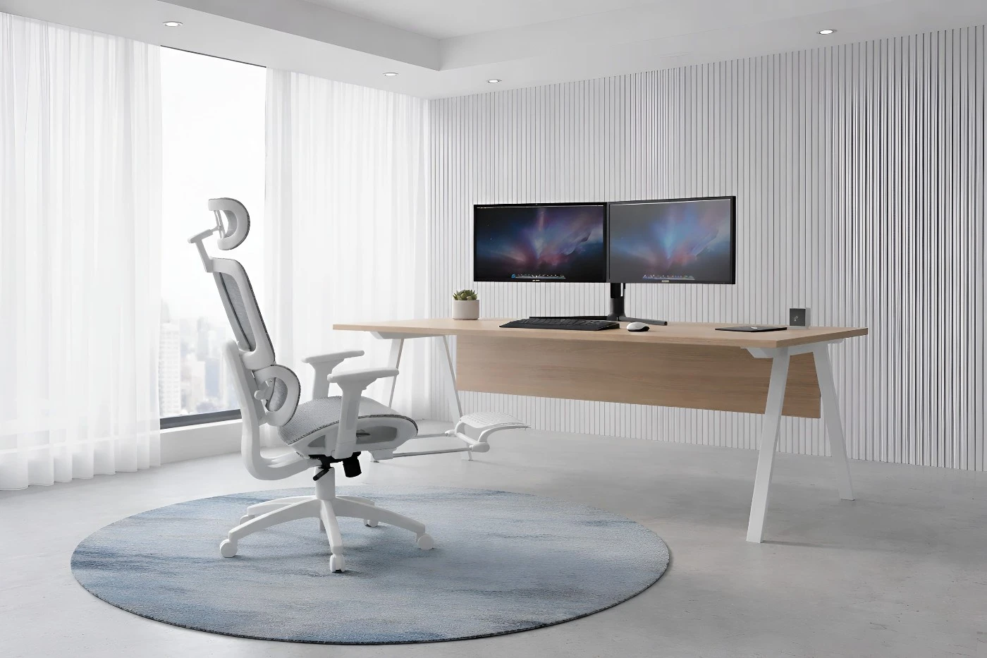 Fotel Biurowy Ergonomiczny DELAGEAR M PRO 750