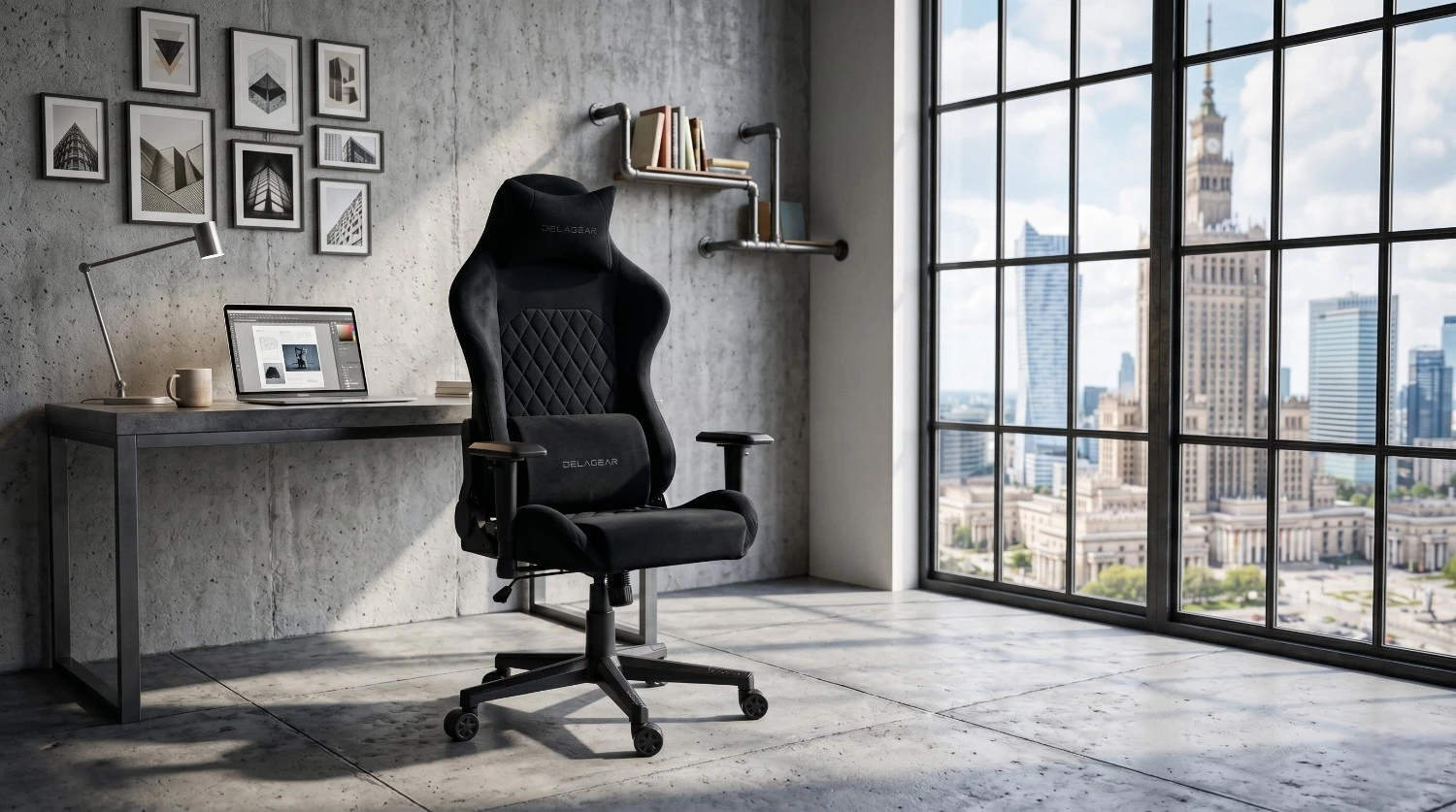 Fotel DELAGEAR G 505 Czarny