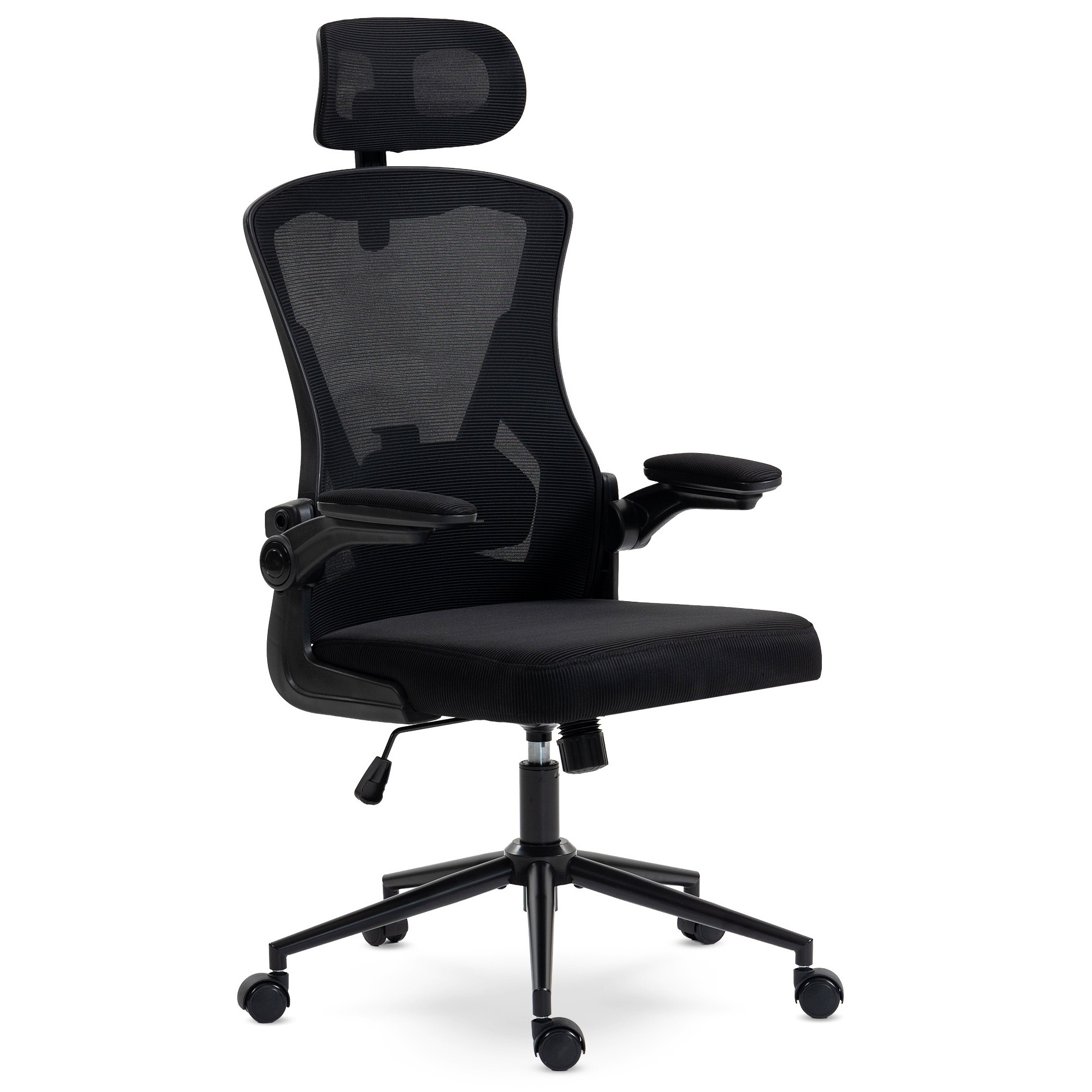 Fotel Biurowy Ergonomiczny DELAGEAR M 330 Czarny