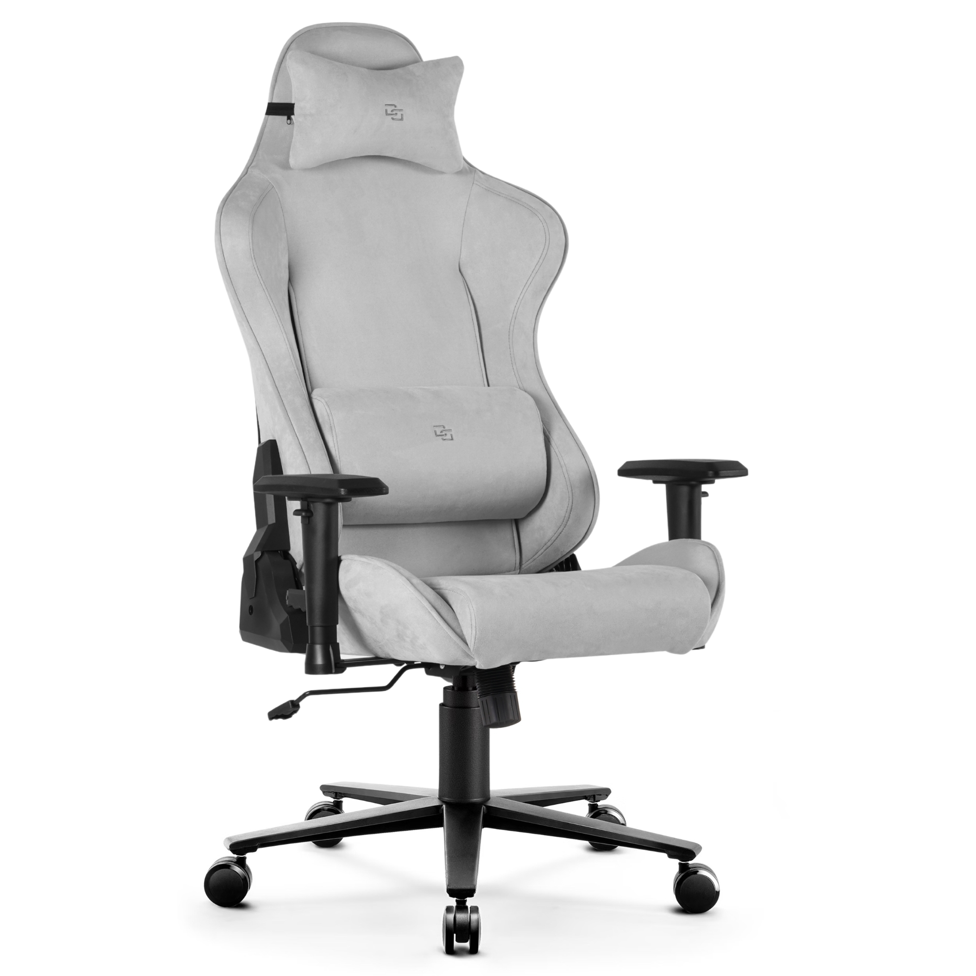 Fotel Gamingowy Delagear G 600 PURE Szary Materiałowy