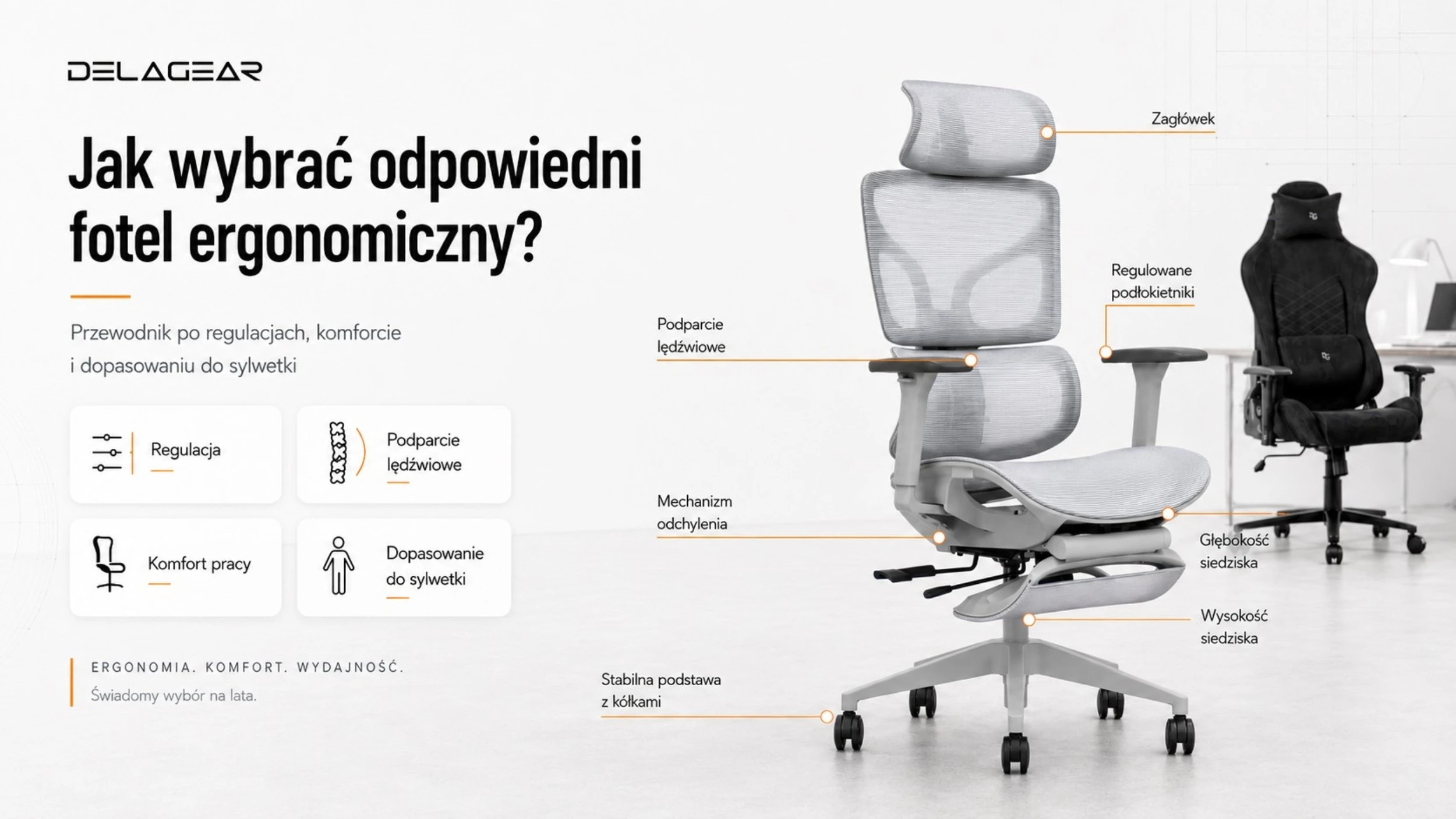 Jak wybrać fotel ergonomiczny? 7 zasad dopasowania