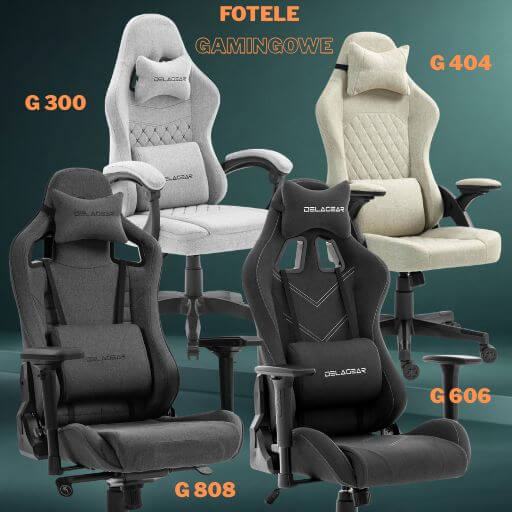 Ranking Foteli Gamingowych DELAGEAR 2026